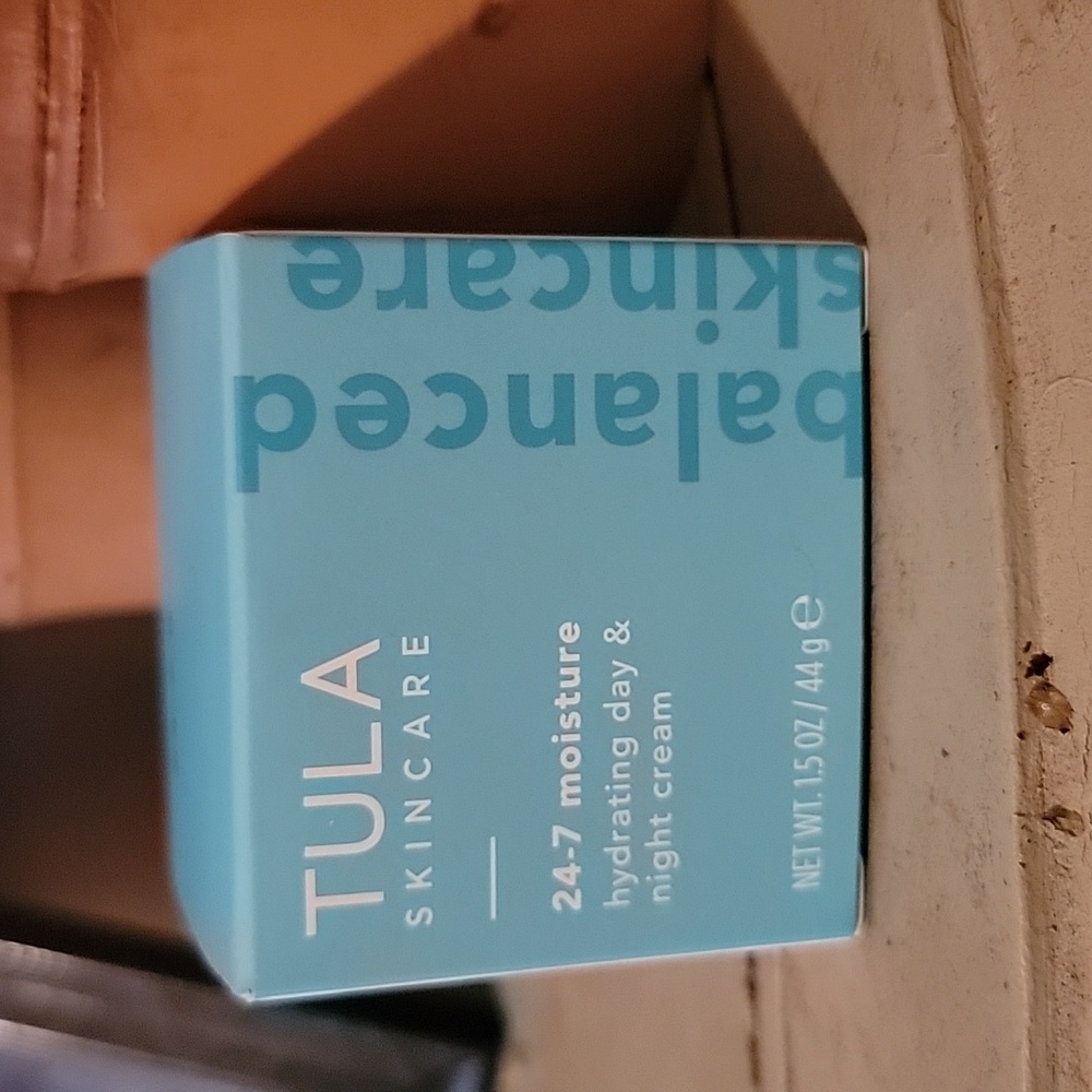 Tula skincare 24-7 moisture day & night cream hydration moisturizer 1.5 oz nib